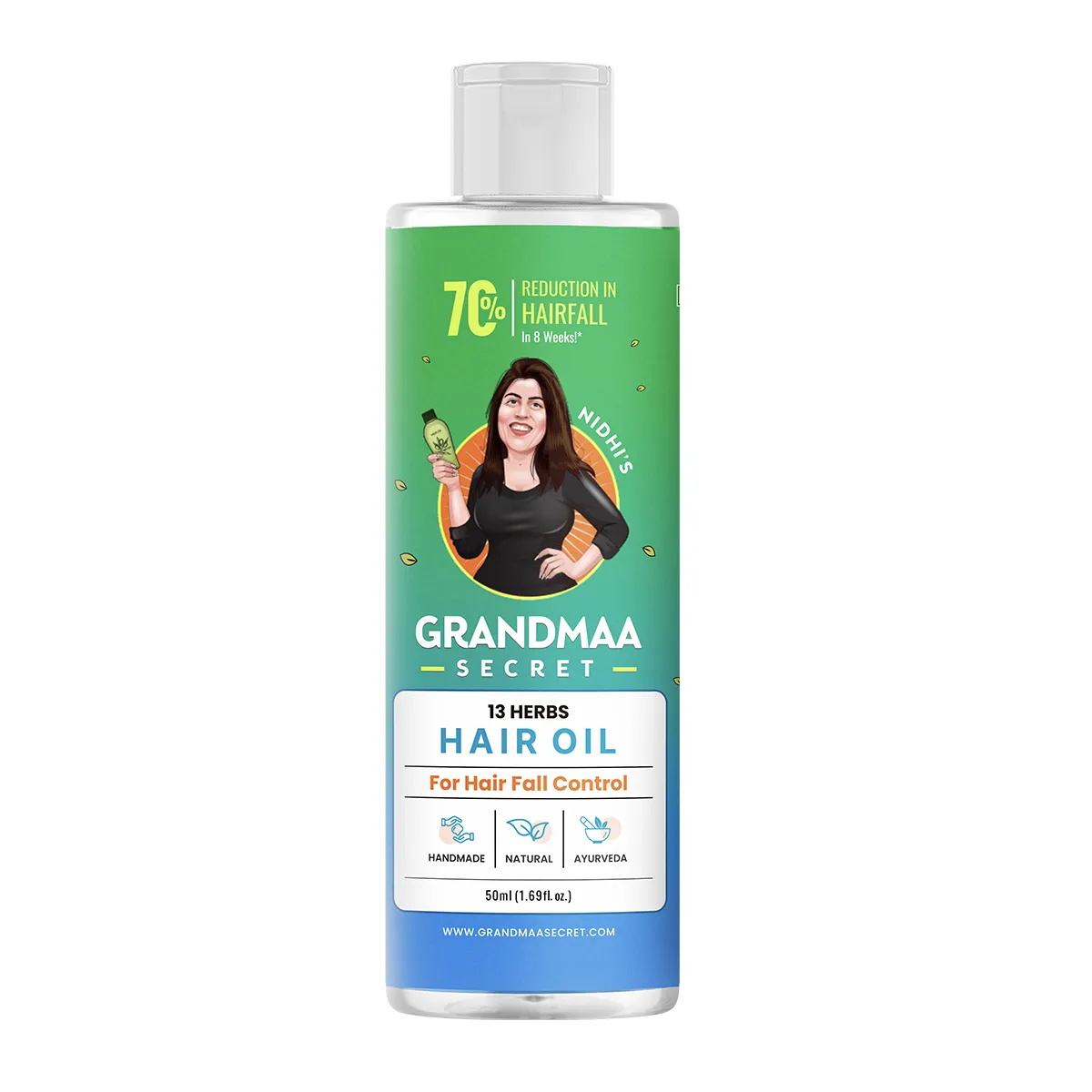 Grandmaa Secret 13 Herbs Hair Oil - Image 2