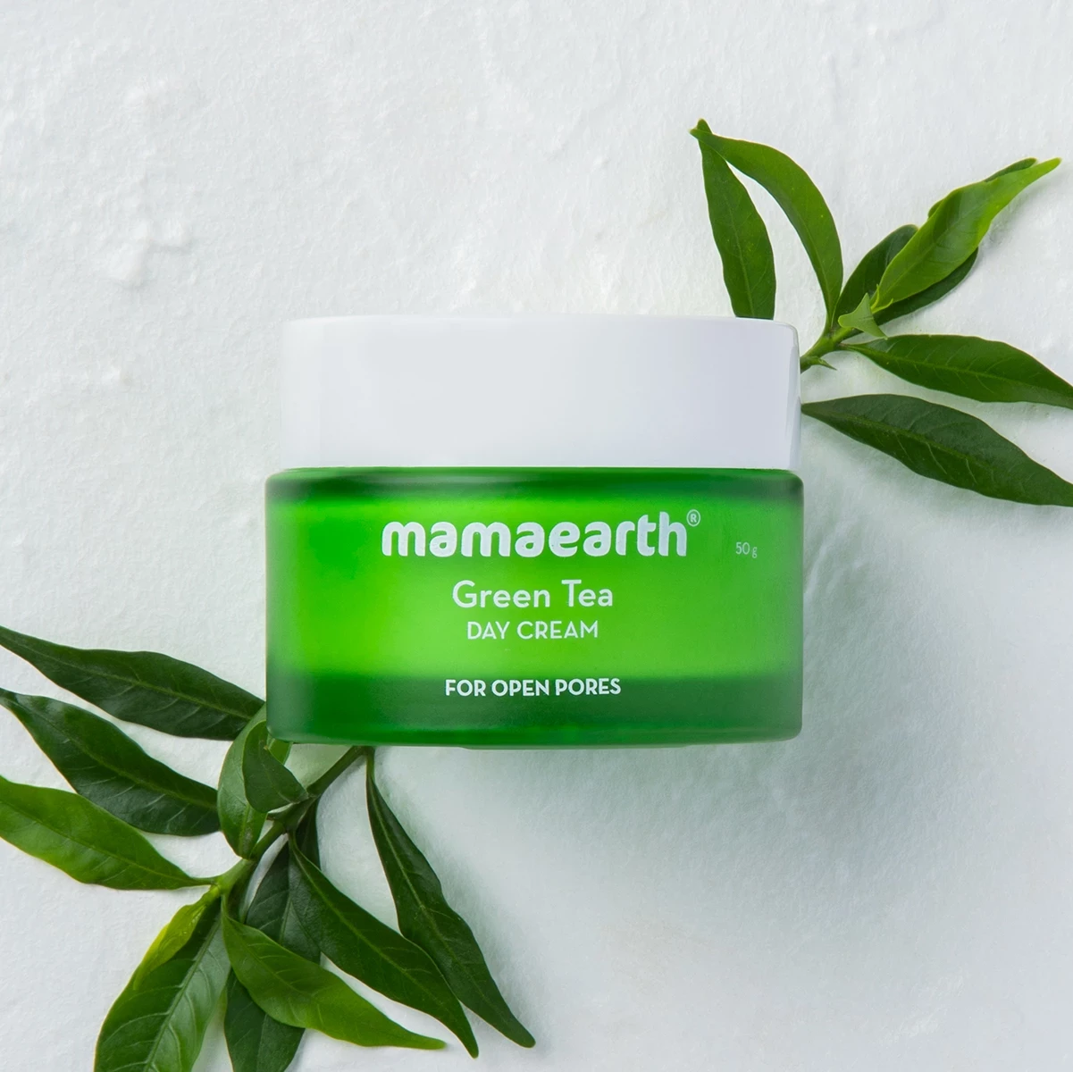 Green Tea Day Cream With Green Tea & Collagen For Open Pores - Image 2