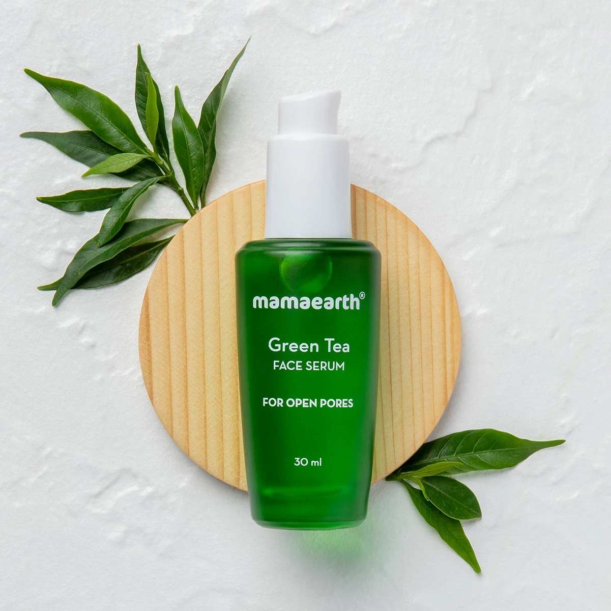 Green Tea Face Serum With Green Tea & Collagen For Open Pores - Image 2