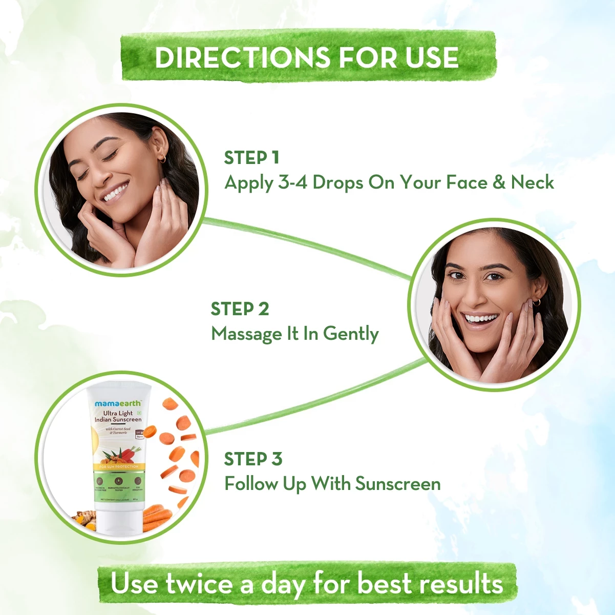 Green Tea Face Serum With Green Tea & Collagen For Open Pores - Image 5