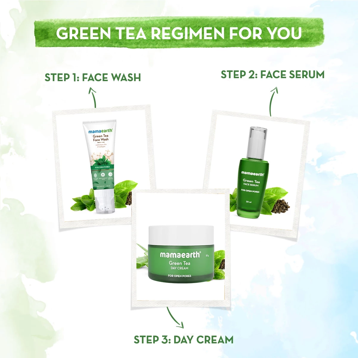 Green Tea Face Wash With Green Tea & Collagen For Open Pores - Image 6
