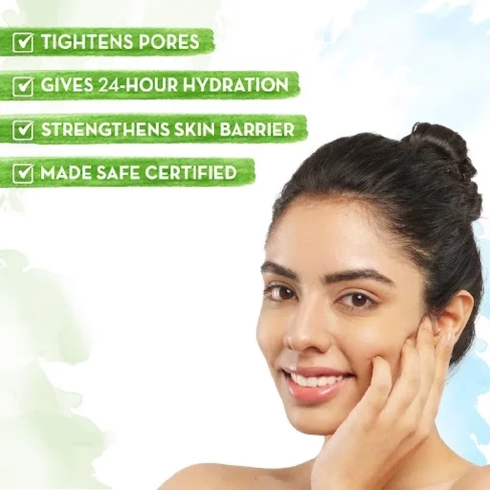 Green Tea Serum Gel with Green Tea & Collagen for Open Pores - Image 3