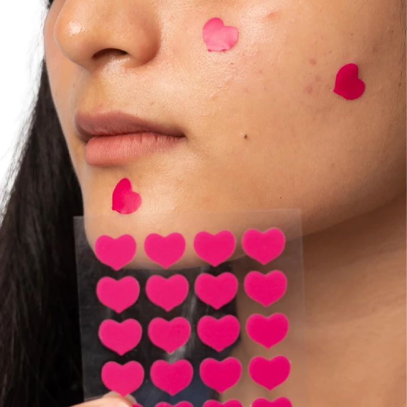 Gush Beauty Acne Pimple Patch-Pink Heart - Image 2