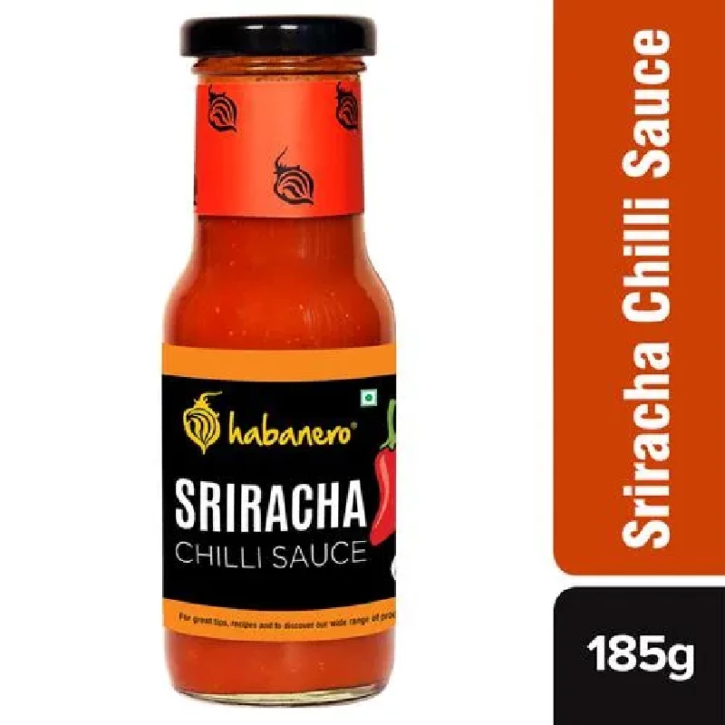 Habanero Sriracha Chilli Sauce Habanero Sriracha Chilli Sauce-Pack Size-185 g