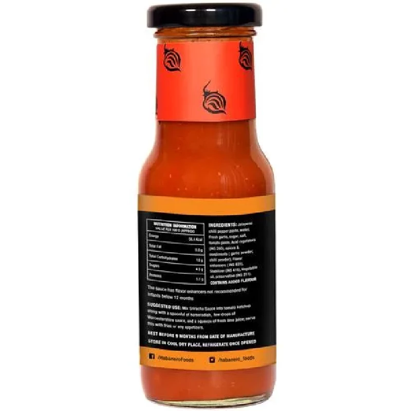 Habanero Sriracha Chilli Sauce - Image 3