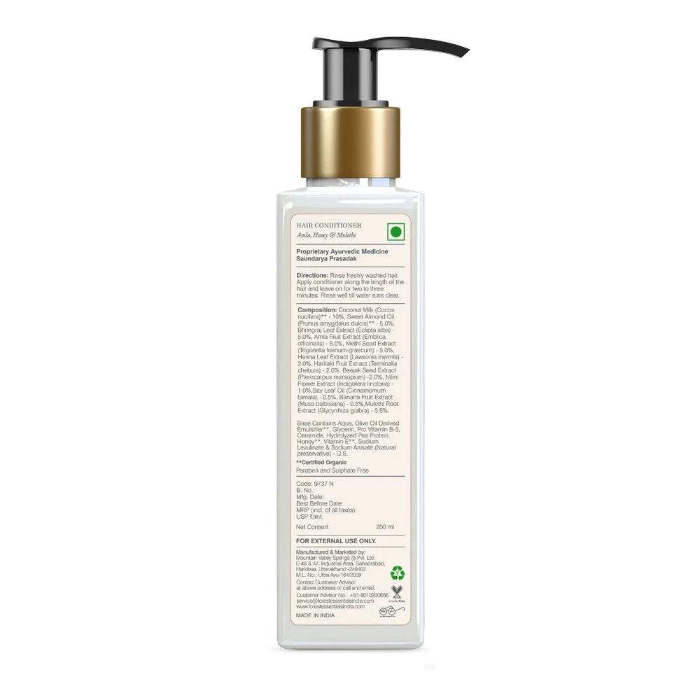 Hair Conditioner Amla, Honey & Mulethi - Image 2