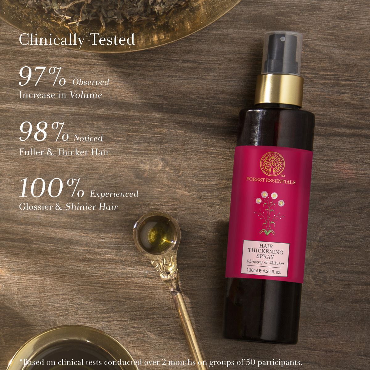 Hair Thickening Spray Bhringraj & Shikakai - Image 11