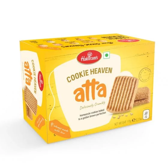 Haldiram's - Atta Cookies Haldiram's - Atta Cookies-Pack Size-175 g