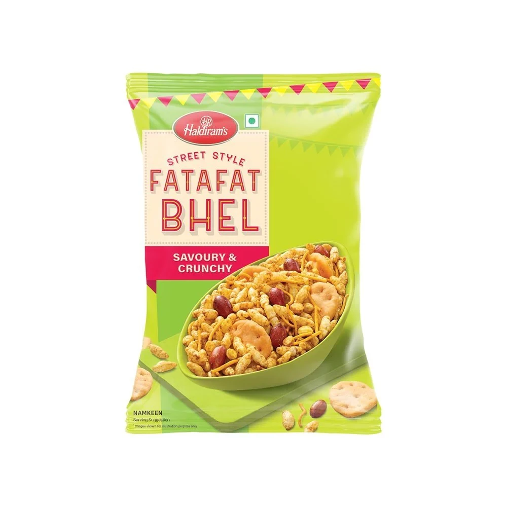 Haldiram's - Fatafat Bhel Haldiram's - Fatafat Bhel-Pack Size-150 g