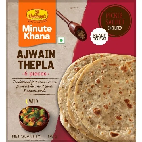 Haldiram's Ajwain Thepla Haldiram's Ajwain Thepla-Pack Size-175 g