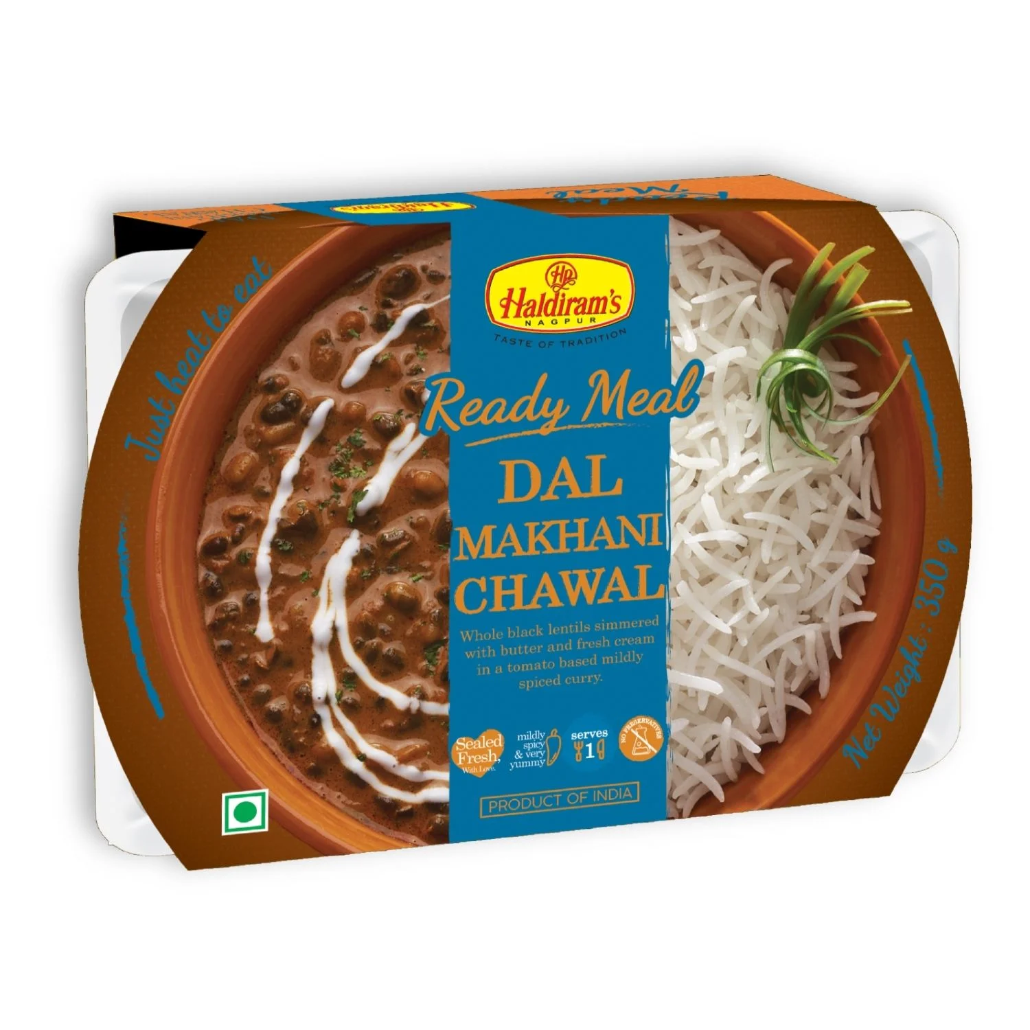 Haldiram's Dal Makhani Chawal Haldiram's Dal Makhani Chawal-Pack Size-350 g