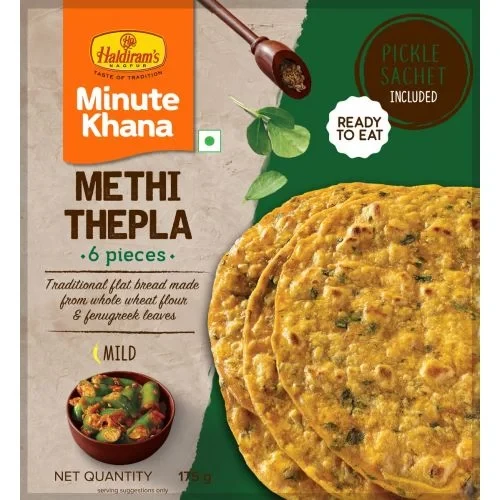 Haldiram's Methi Thepla Haldiram's Methi Thepla-Pack Size-175 g