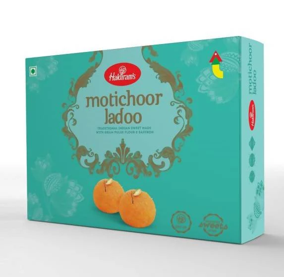 Haldiram's Motichoor Ladoo Haldiram's Motichoor Ladoo-Pack Size-400 g