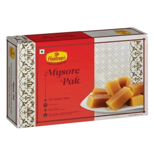 Haldiram's Mysore Pak Haldiram's Mysore Pak-Pack Size-500 g