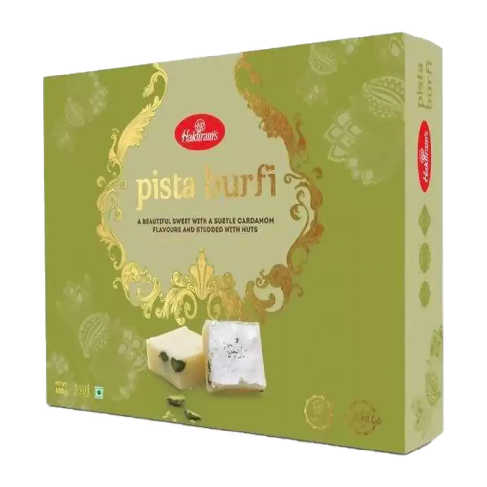 Haldiram's Pista Burfi Haldiram's Pista Burfi-Pack Size-400 g