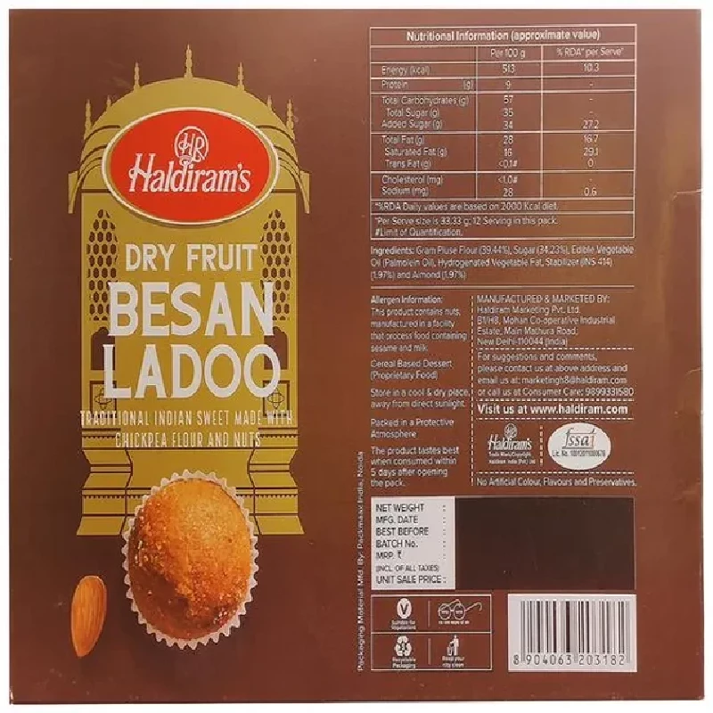 Haldiram's Besan Ladoo - Image 2