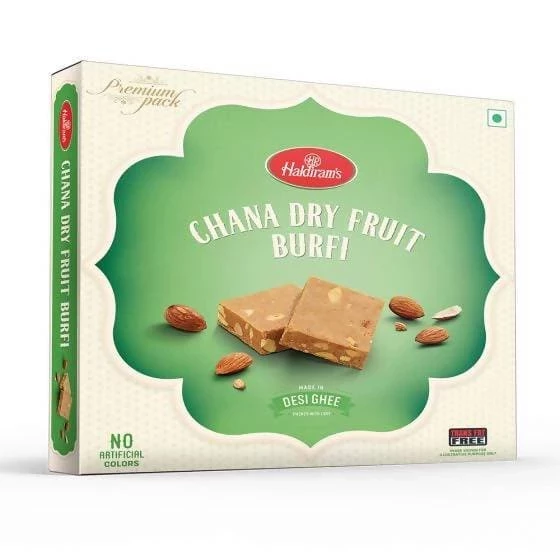 Haldiram's Chana Dry Fruit Burfi - Image 3