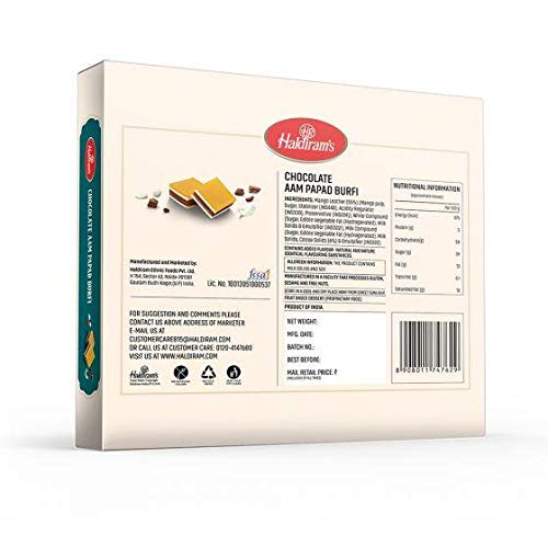 Haldiram's Chocolate Aam Papad Burfi - Image 2