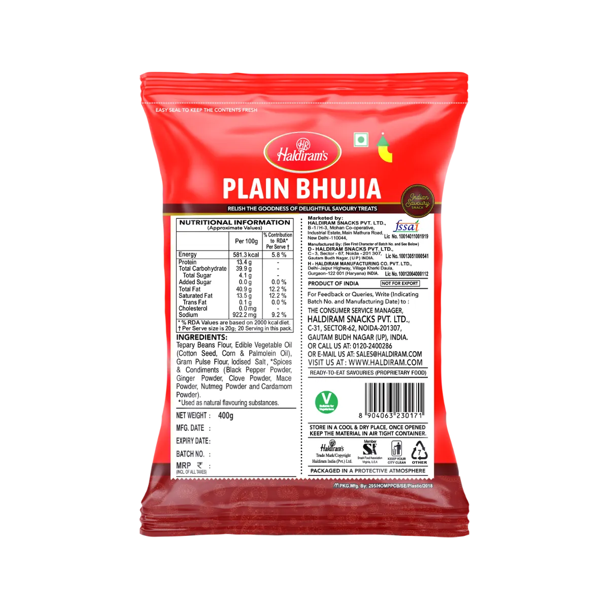 Haldiram's Plain Bhujia - Image 2