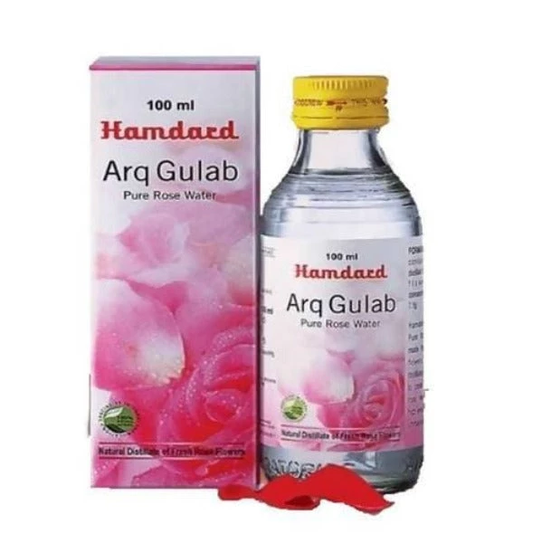 Hamdard Arq Gulab Pure Rose Water - Image 3