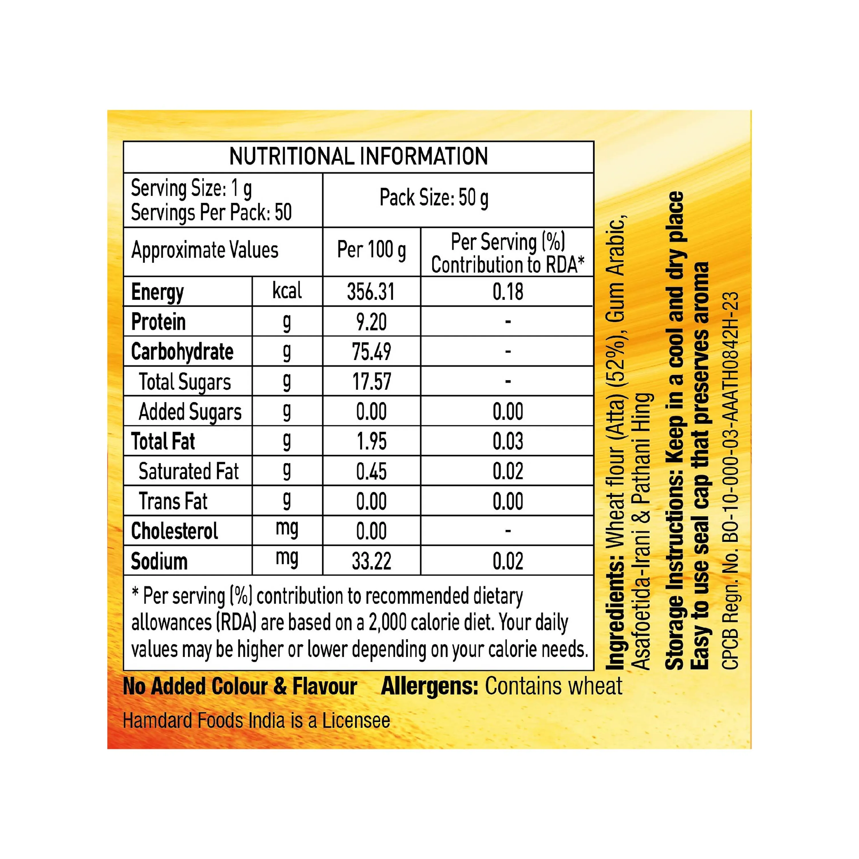 Hamdard Hing Powder (Asafoetida) - Image 2