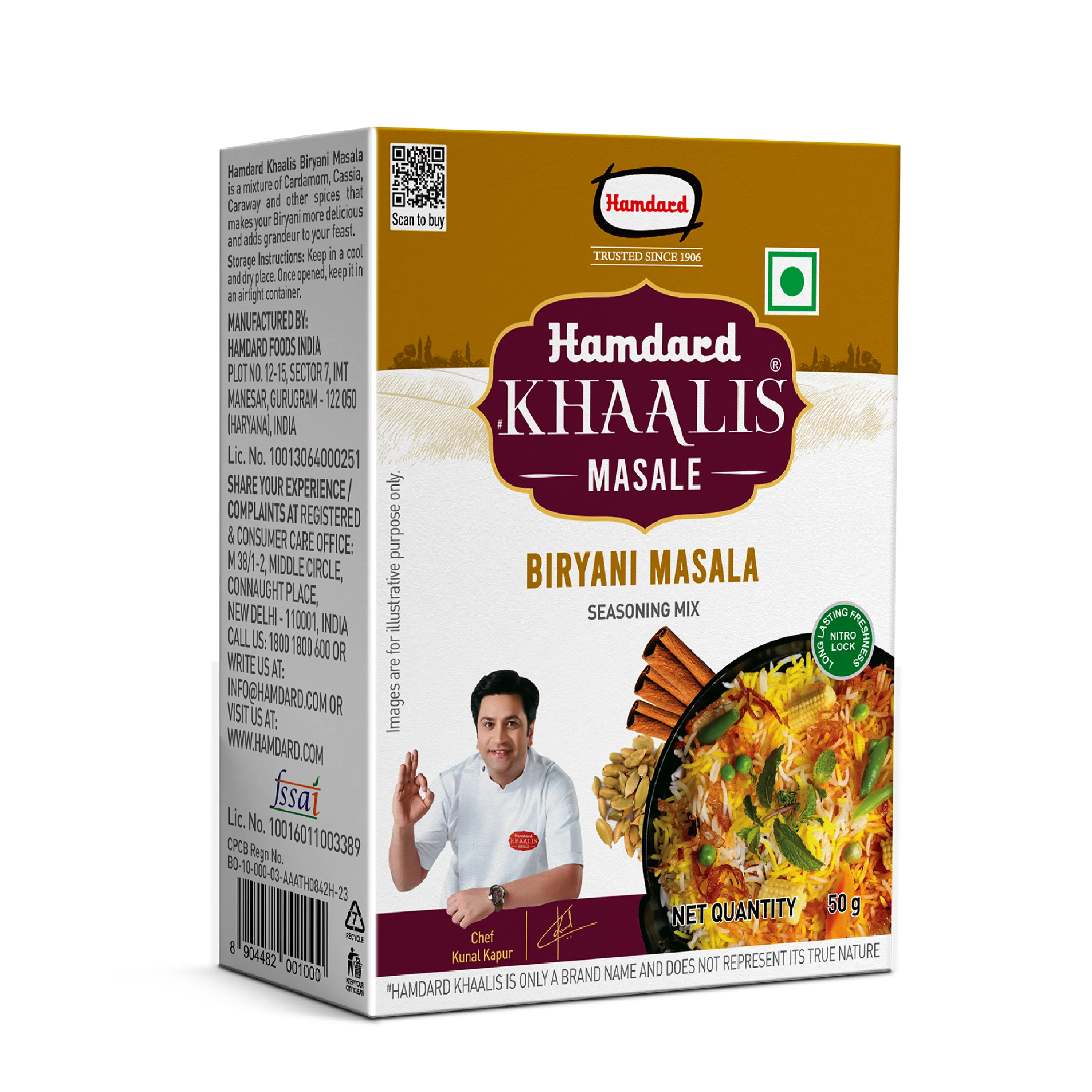 Hamdard Khaalis Biryani Masala