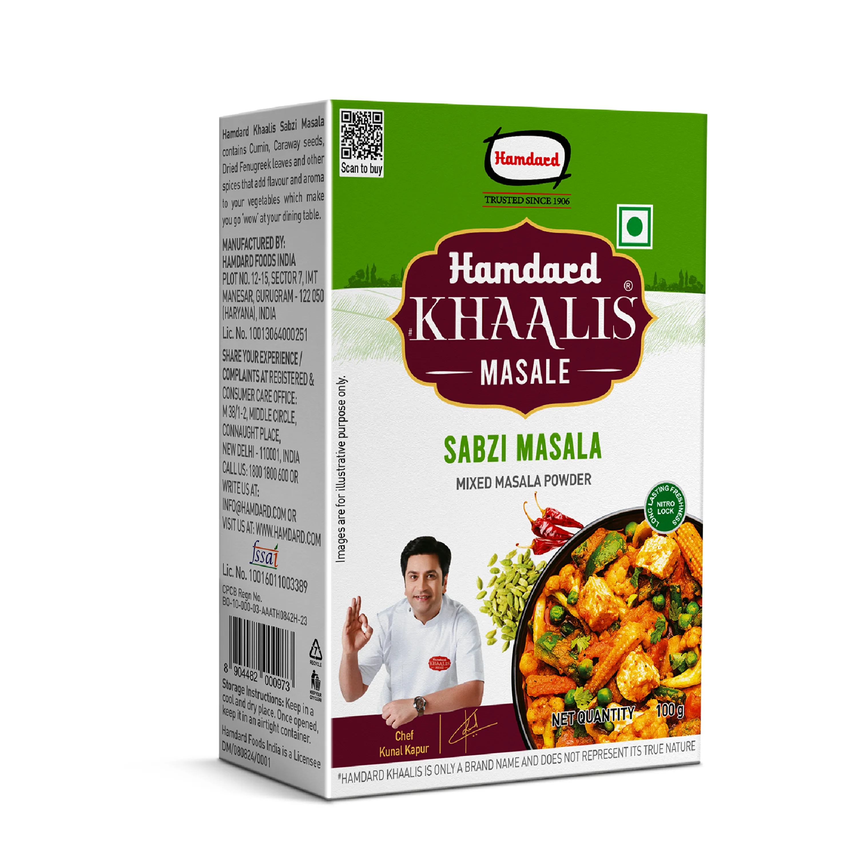 Hamdard Khaalis Sabzi Masala - Image 1
