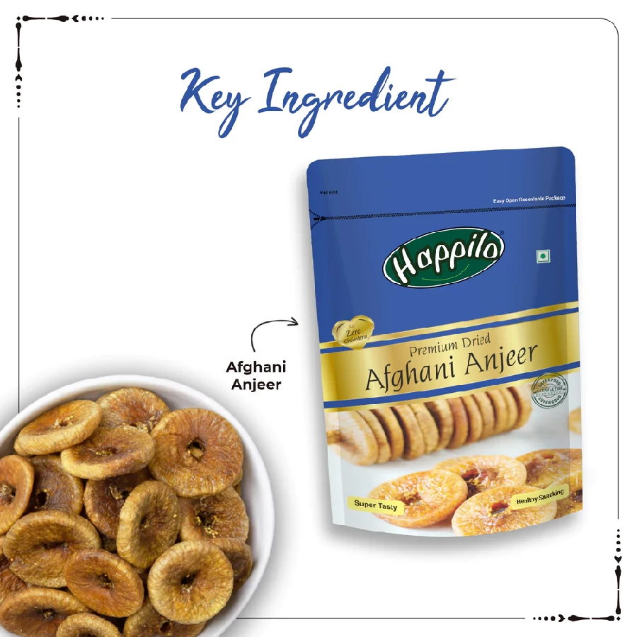 Happilo Premium Dried Afghani Anjeer - Image 2