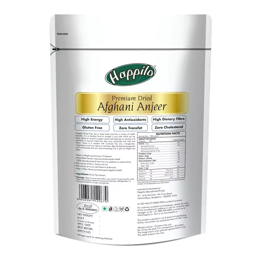 Happilo Premium Dried Afghani Anjeer - Image 3