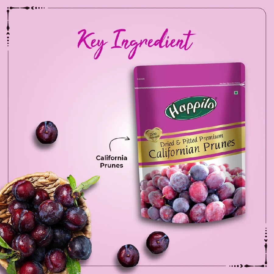 Happilo Premium Dried Californian Pitted Prunes - Image 4