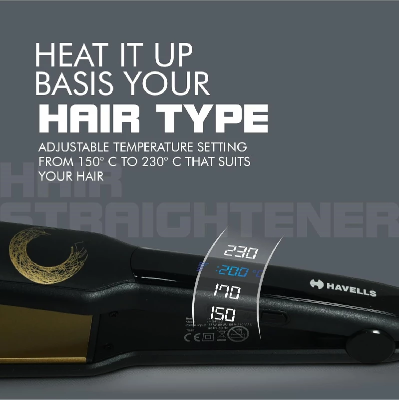 Havells Keratin Wide Plate Hair Straightener - Image 4