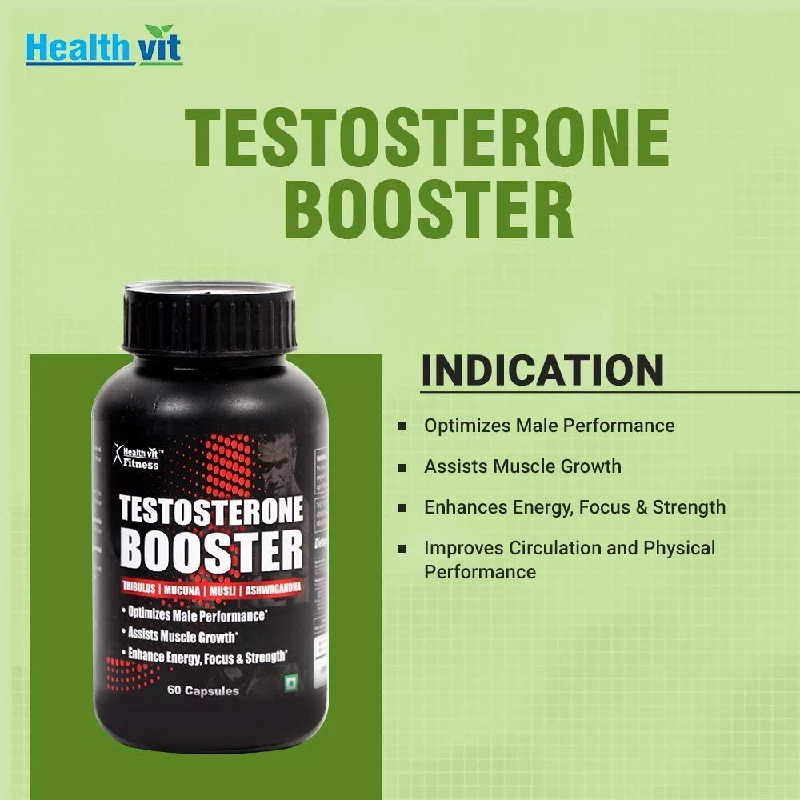 Healthvit Fitness Testosterone Booster Supplement - Image 5