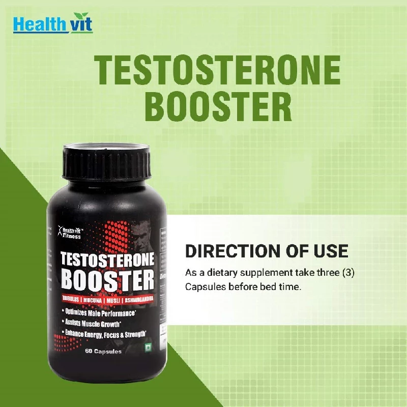 Healthvit Fitness Testosterone Booster Supplement - Image 6