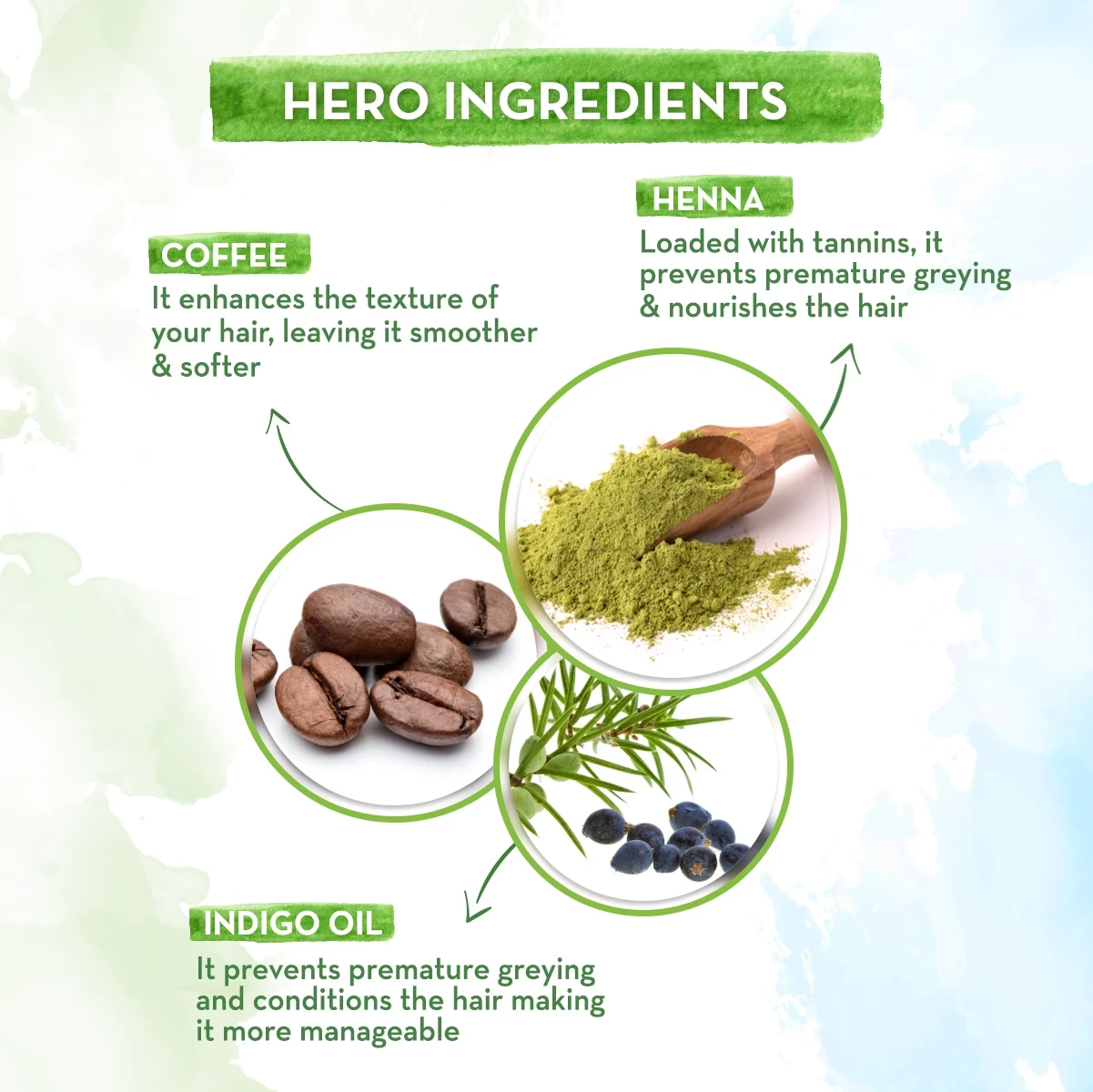 Henna Shampoo with Henna and Deep Roast Coffee for Premature Greying - Image 10