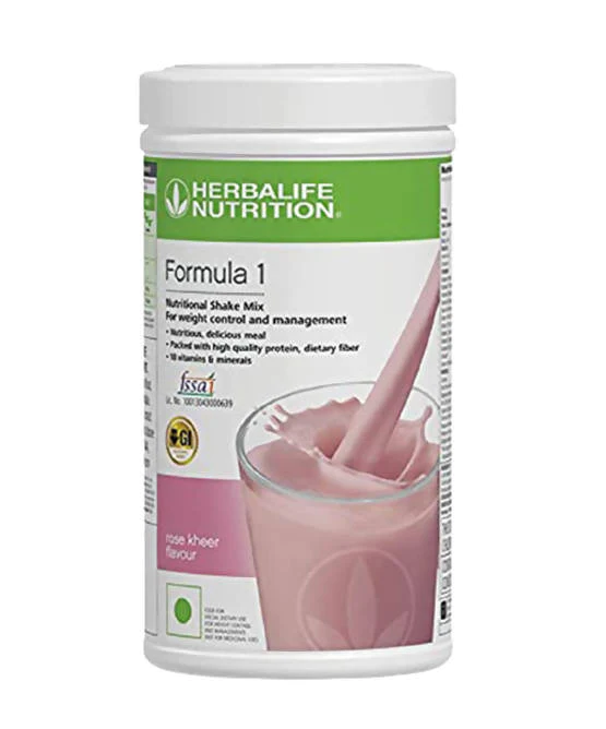 Herbalife Nutrition Formula 1 Nutritional Shake Mix Rose Kheer Flavour Herbalife Nutrition Formula 1 Nutritional Shake Mix Rose Kheer Flavour-Pack Size-500 g