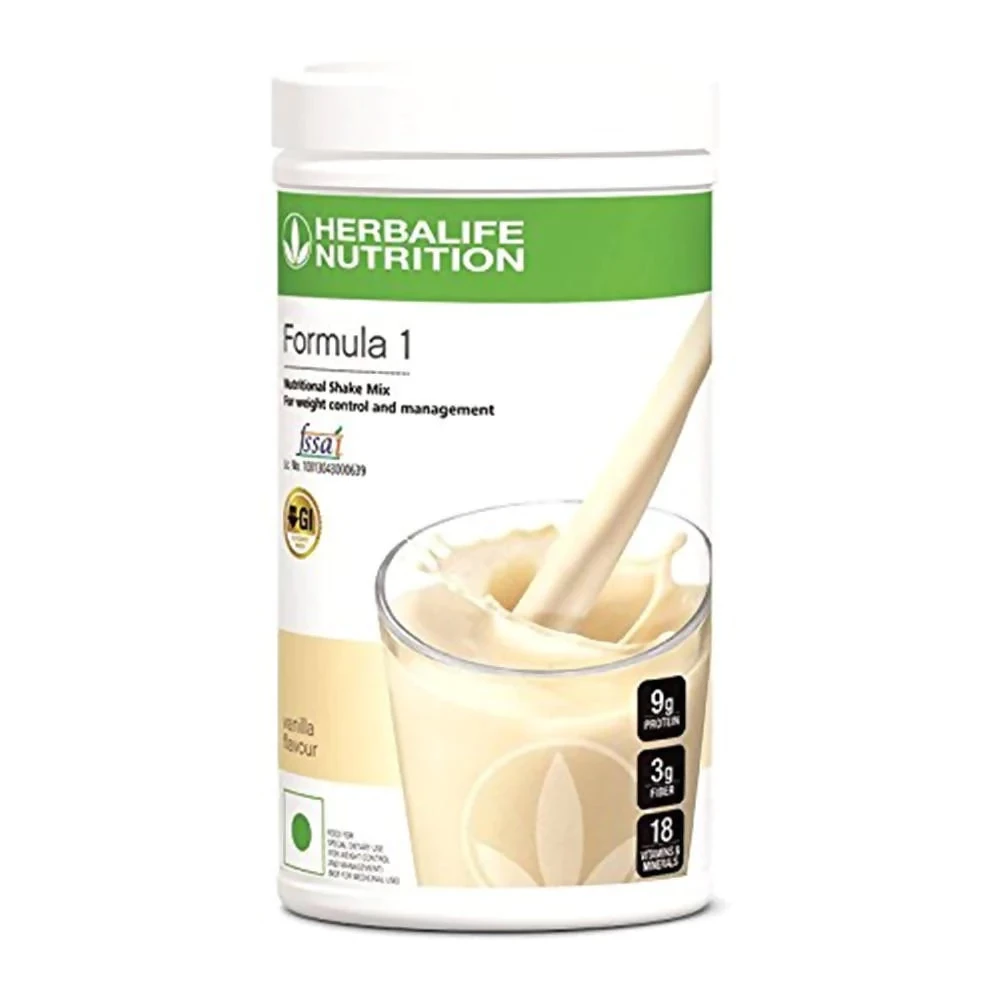 Herbalife Nutrition Formula 1 Nutritional Shake Mix Vanilla Herbalife Nutrition Formula 1 Nutritional Shake Mix Vanilla-Pack Size-500 g