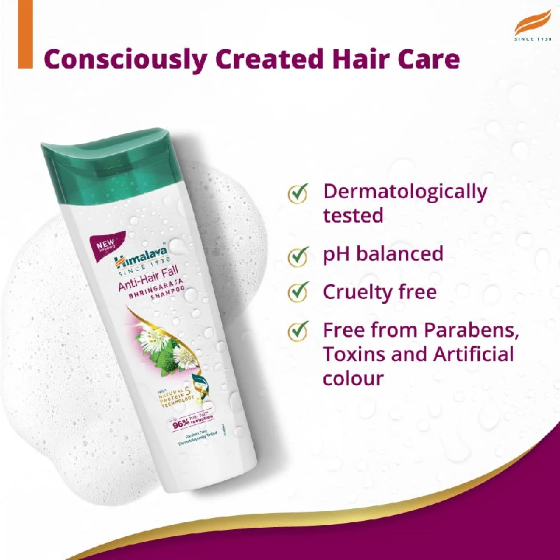 Himalaya Anti-Hair Fall Bhringaraja Shampoo | Herbal Hair Strengthening Formula | Reduces Hair Breakage-4