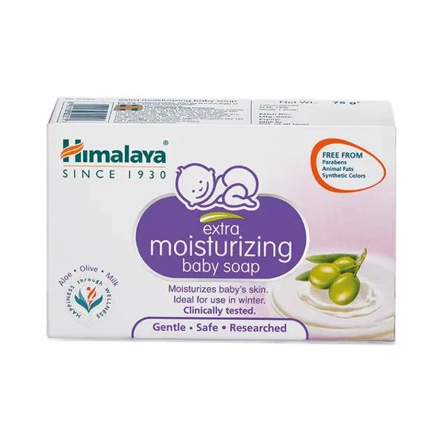 Himalaya Extra Moisturizing Baby Soap - Image 2