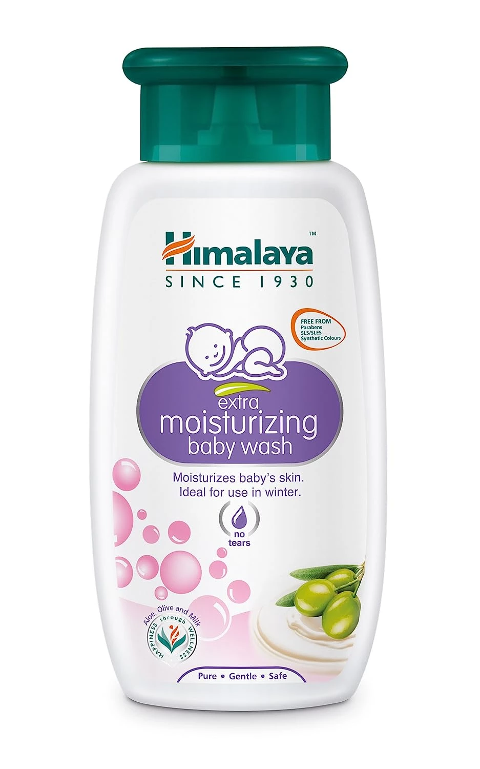 Himalaya Extra Moisturizing Baby Wash - Image 1