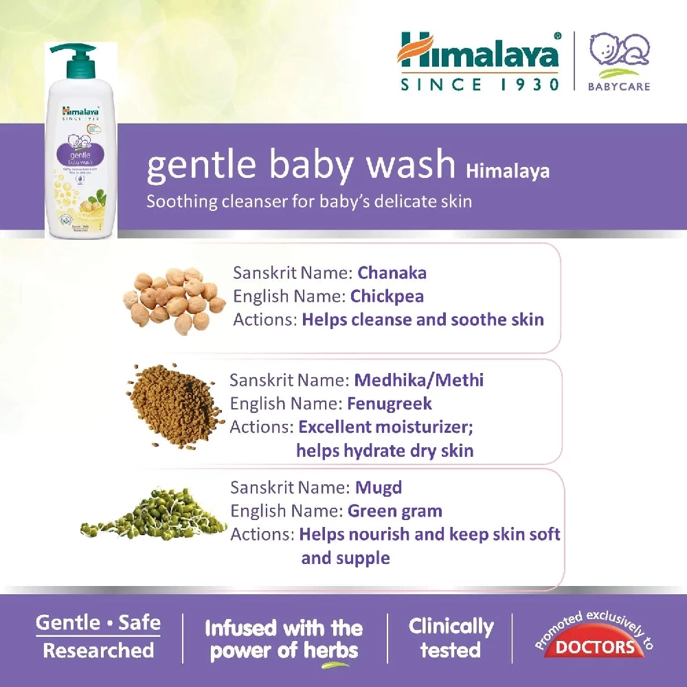 Himalaya Gentle Baby Wash - Image 3