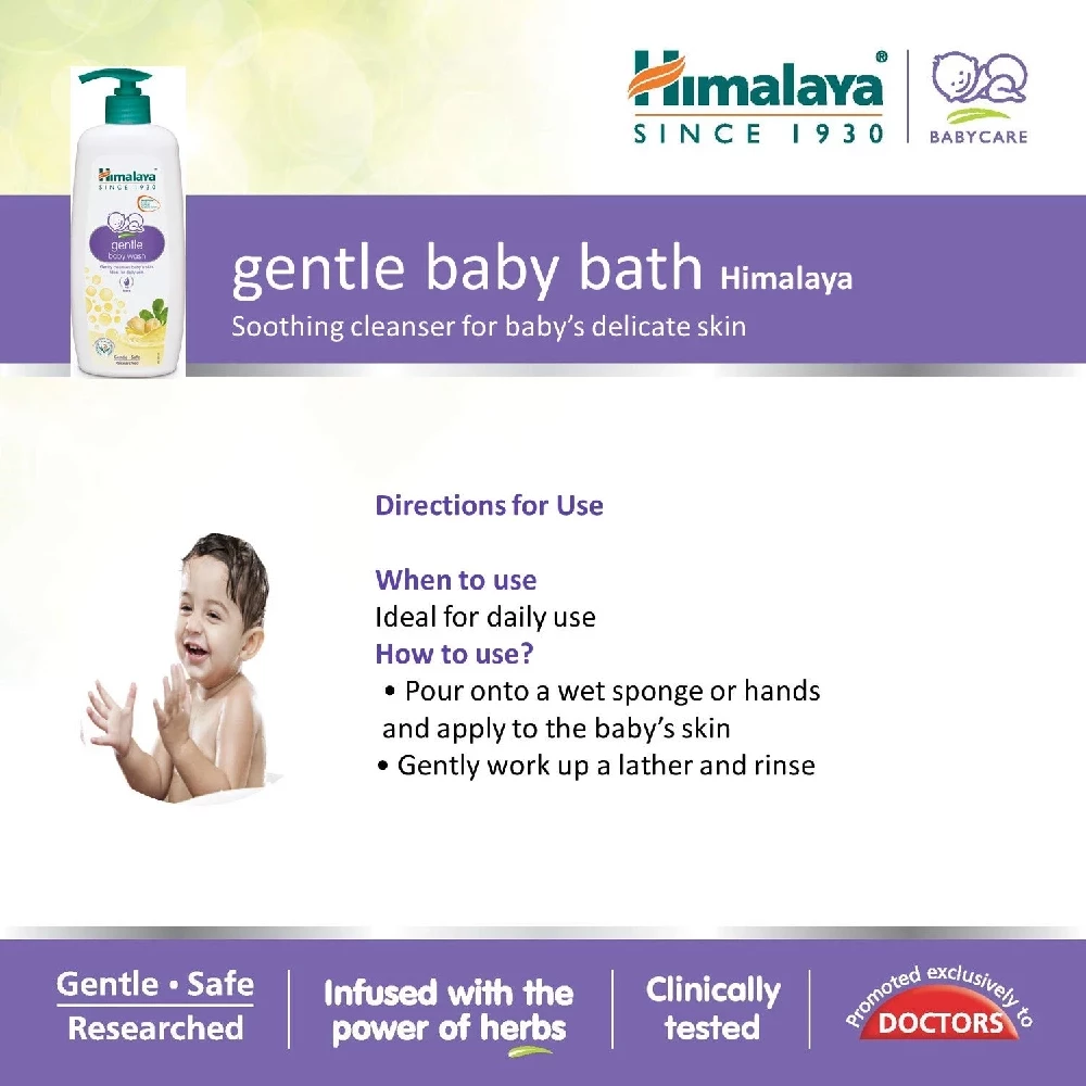 Himalaya Gentle Baby Wash - Image 4