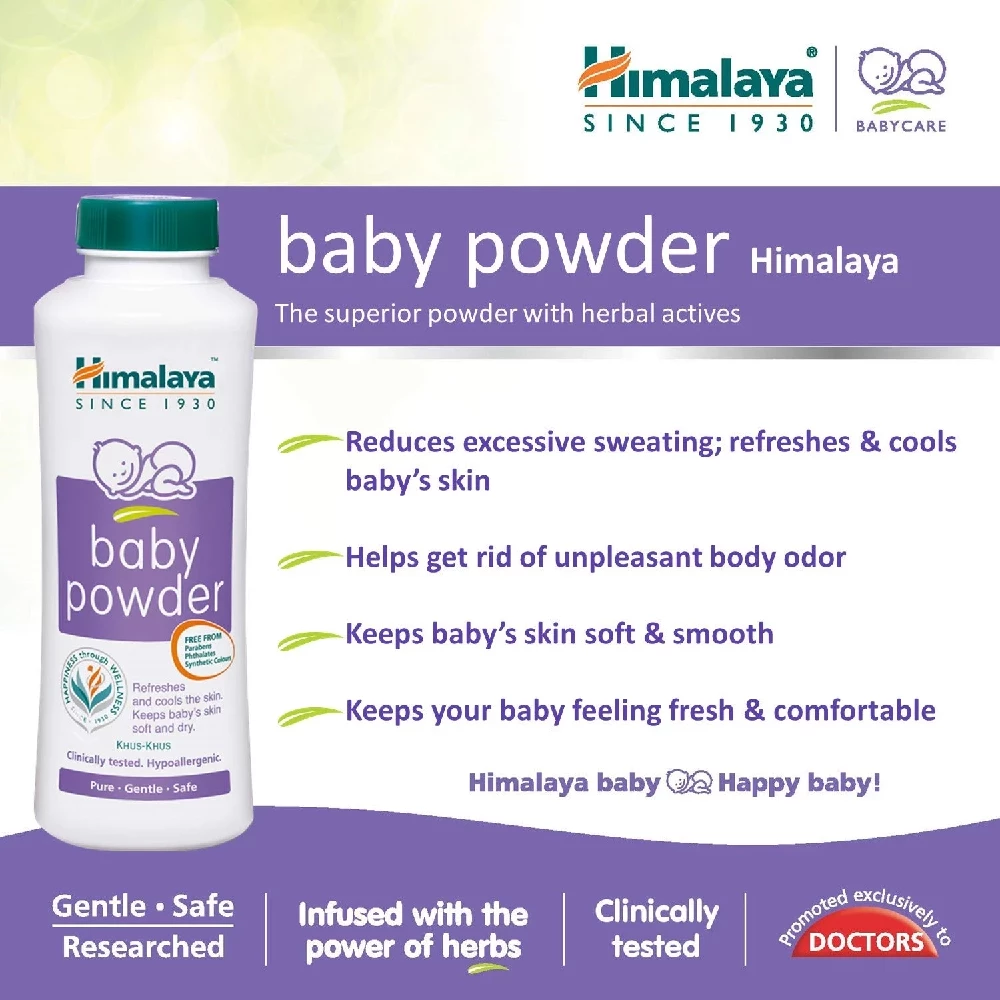 Himalaya Herbals - Baby Powder - Image 2