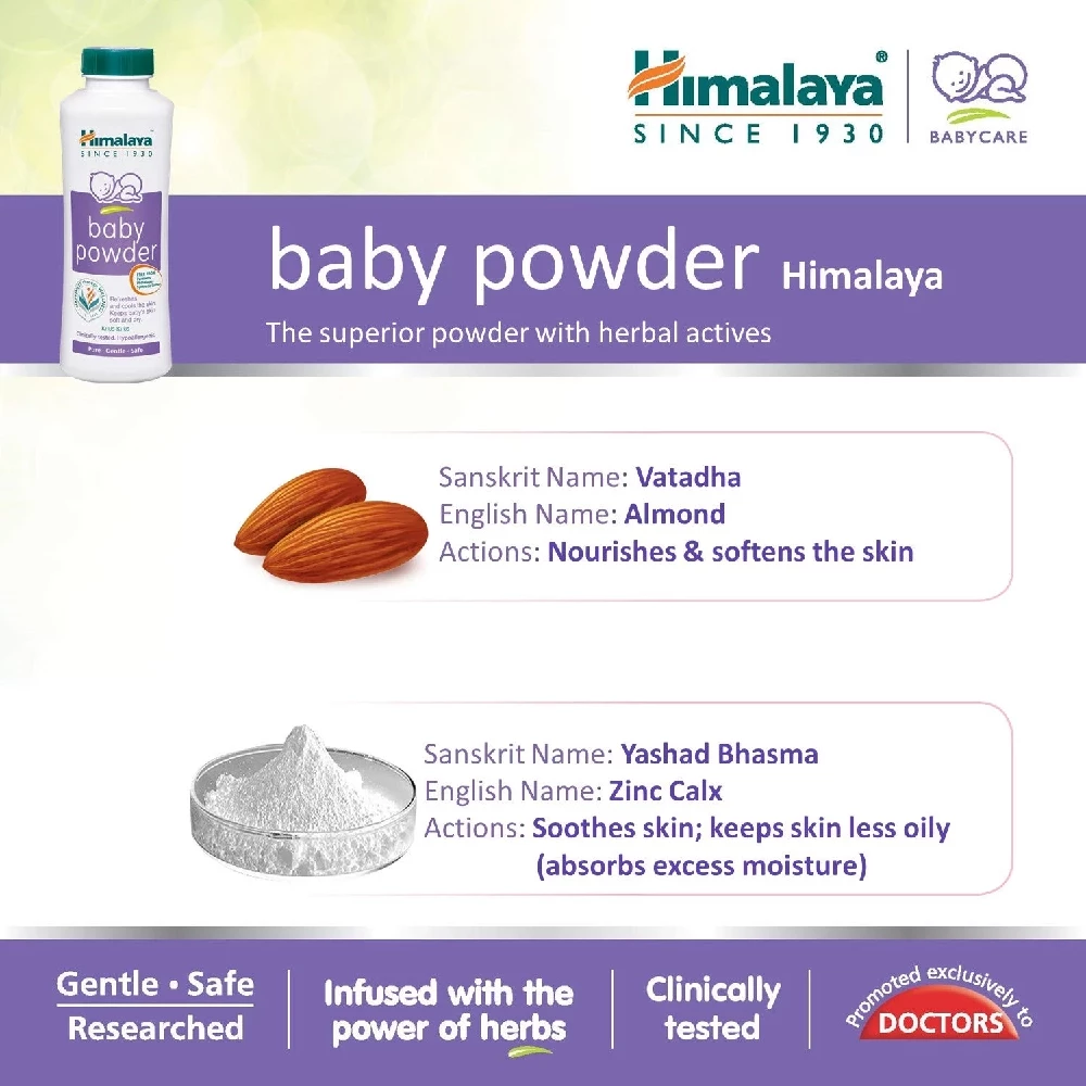 Himalaya Herbals - Baby Powder - Image 4