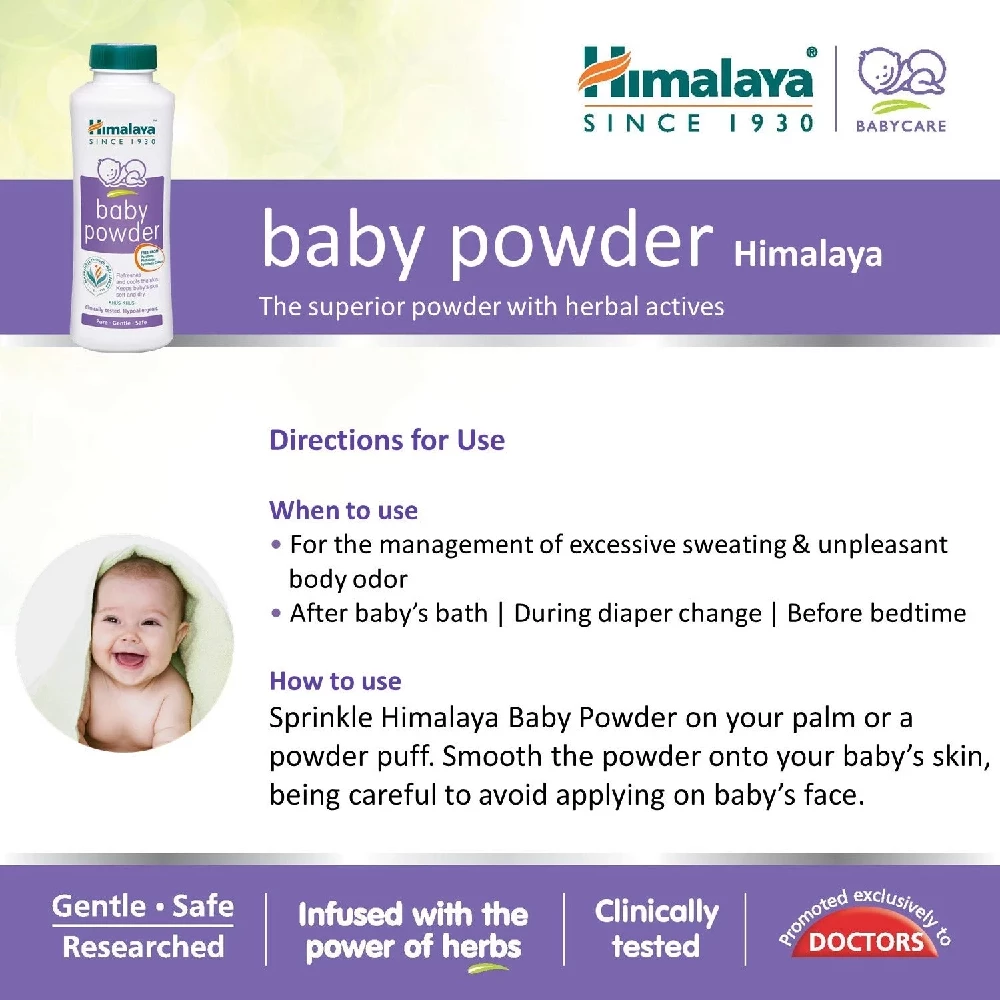 Himalaya Herbals - Baby Powder - Image 5