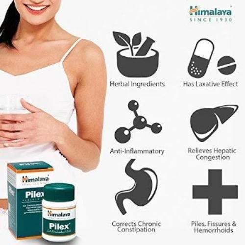 Himalaya Herbals Pilex Tablets - Image 4