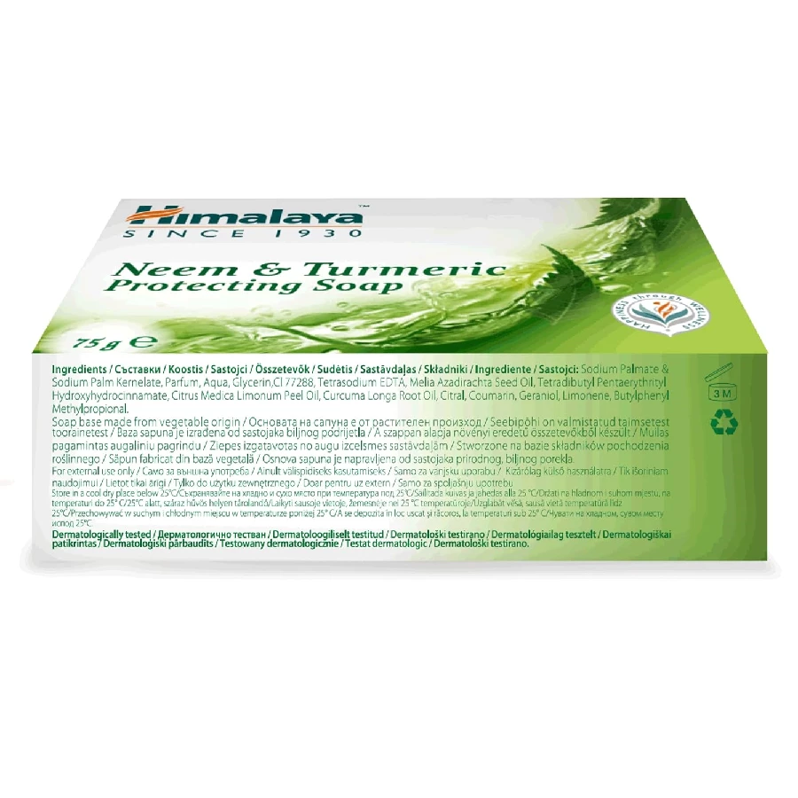 Himalaya Herbals Neem and Turmeric Soap | Purifying Body Bar | Daily Skin Protection-3