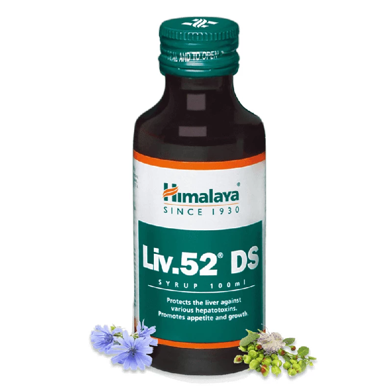 Himalaya Liv 52 DS Syrup | Double Strength Ayurvedic Liver Tonic | Hepatic Support and Appetite Stimulant-1