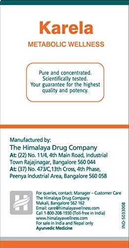 Himalaya Wellness Pure Herbs Karela Metabolic Wellness Tablets - Image 2