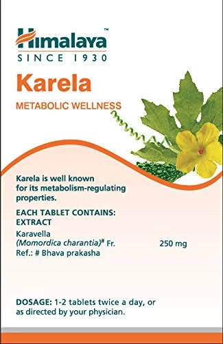 Himalaya Wellness Pure Herbs Karela Metabolic Wellness Tablets - Image 5