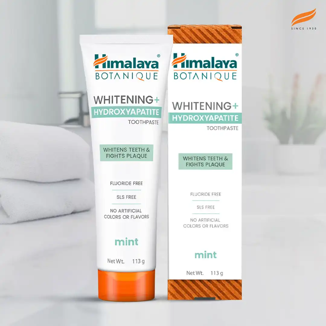 Himalaya Botanique Whitening+ Hydroxyapatite Toothpaste - Image 1